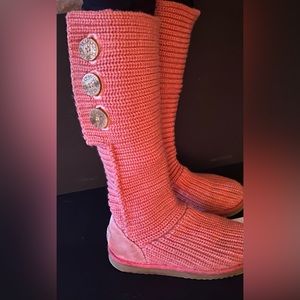 UGGS - Sweater boots pink - size 6